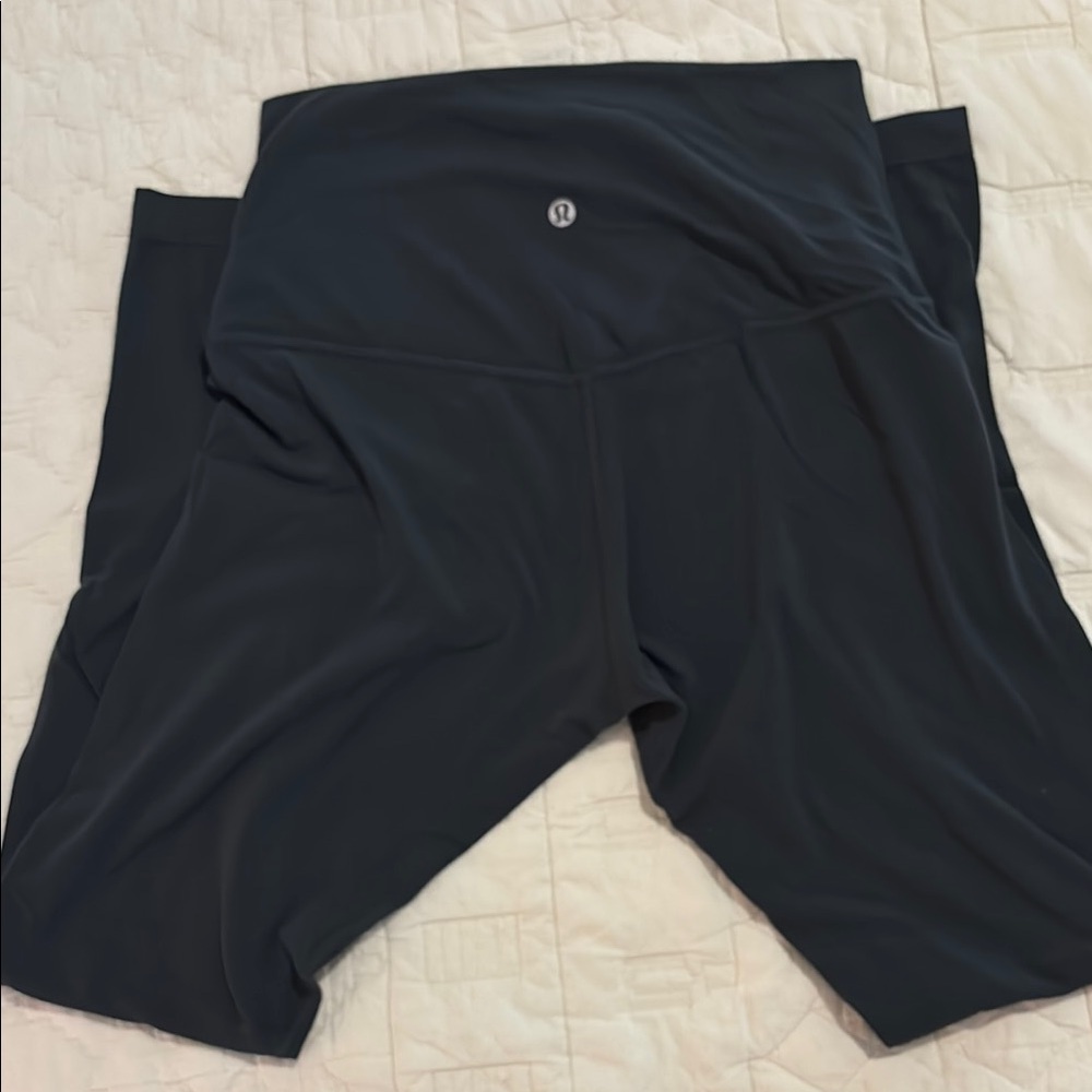 Lululemon Gray High-Waisted Leggings